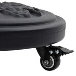 Base de Parasol vidaXL avec Roues pour Pôles Ø38-48 mm 13 kg Ronde