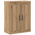 vidaXL Haut Armoire Chêne artisanal 69 5 x 34 x 180 cm