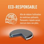 Pile Bouton Lithium CR2032 3V 220mAh x 12 PANASONIC