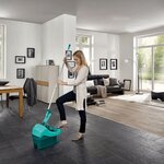 Leifheit Ensemble de vadrouille Profi XL vert avec chariot 55096