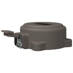 vidaXL Pied de parasol Argent 23 x 14 x 6 cm