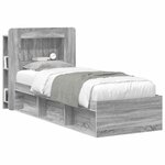 vidaXL Cabinet de Tête de Lit Sonoma gris Bois d’ingénierie