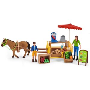Schleich 42528 - Farm World Etal mobile de la ferme