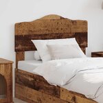 vidaXL Tête de lit Bois Ancien 90 cm Bois d'ingénierie