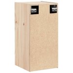 vidaXL Armoire murale 30x30x60 cm Bois de pin massif