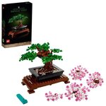 Lego creator expert 10281 bonsai loisir créatif pour adultes  kit de décoration botanique diy