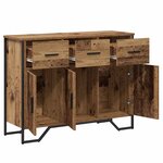 vidaXL Buffet Bois ancien 97 x 32.5 x 74.5 cm Bois d'ingénierie