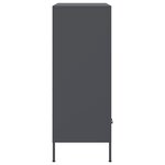vidaXL Buffet haut anthracite 68x39x101 5 cm acier