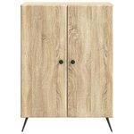 vidaXL Buffet Chêne Sonoma 66 x 34 5 x 90 cm Bois d'ingénierie