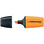 Surligneur BOSS MINI Pointe biseautée Orange x 10 STABILO