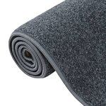 vidaXL Tapis à poils courts 140x200 cm Anthracite