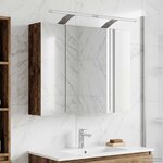 vidaXL Armoire Miroir de Salle de Bain Bois ancien 60 x 14 5 x 50 cm