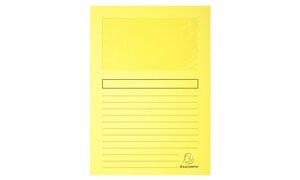 Paquet de 100 chemises à fenêtre SUPER 160g/m2 - 22x31cm EXACOMPTA