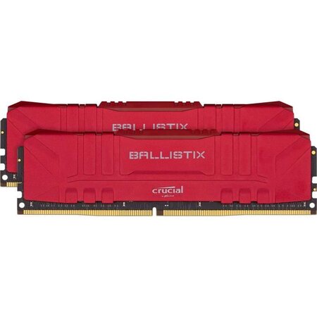 BALLISTIX - Mémoire PC RAM - 16Go (2x8Go) - 3200MHz - DDR4 - CAS 16 (BL2K8G32C16U4R)