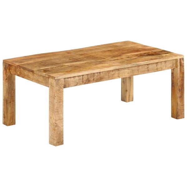 vidaXL Table basse 100x55x40 cm bois de manguier massif