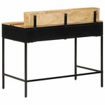 vidaXL Table console Marron 100 x 55 x 75 cm Bois de manguier massif