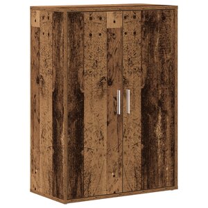 Buffet vidaXL en bois ancien 60x31x84 cm en bois aggloméré