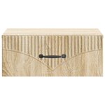 vidaXL Cabinet de chevet mural 2 Pièces Chêne Sonoma 49 x 34 5 x 20 cm
