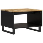 vidaXL Table basse 60x50x40 cm bois de manguier massif
