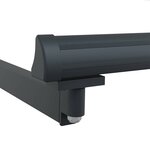 vidaXL Cadre de store rétractable manuel Anthracite 3 5 x 2 m