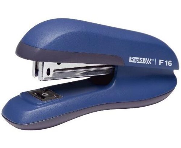 Agrafeuse F16  bleu 20 feuilles pour agrafes 24/6  26/6 RAPID