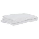 vidaXL Protège-matelas blanc 140x220 cm imperméable