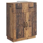 vidaXL Buffet Bois ancien 66 x 34 5 x 87 cm Bois d'ingénierie