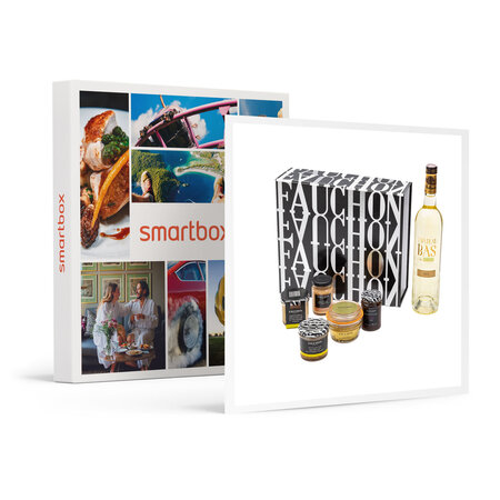 SMARTBOX - Coffret Cadeau Coffret Essentiel blanc Fauchon : délices salés et vin livrés à domicile -  Gastronomie