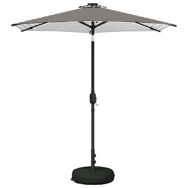 vidaXL Parasol de jardin avec lampes LED 230 x 230 cm Polyester