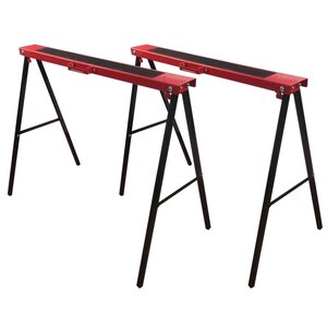 Brüder Mannesmann Tréteaux 2 Pièces Acier 70100