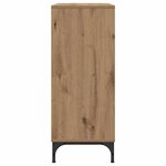 vidaXL Buffet chêne artisanal 79 5 x 33 x 82 cm Bois d'ingénierie