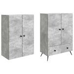 vidaXL Ensemble de Meubles 2 Pièces Bois d'ingénierie