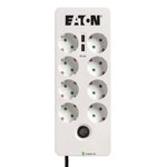 Eaton pb8tud protection surtension noir  blanc 8 sortie(s) ca 220 - 250 v 1 5 m