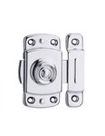 THIRARD - Verrou pour porte d'ameublement  35mm  laiton chromé