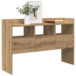 vidaXL Buffet chêne artisanal 105x30x70 cm bois d'ingénierie
