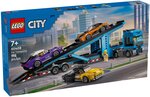 LEGO City - Camion de Transport de Voitures de Sport - 60408 : Aventures de Construction et Jeu Imaginatif