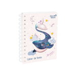 Cahier de textes Spirales - 17 x 22 cm - Design Marguy Baleine