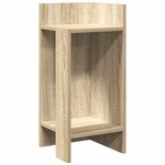 vidaXL Tables d'appoint 2 Pièces avec étagère chêne sonoma 25 5x27x60 cm