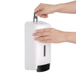 Distributeur de savon liquide et désinfectant - 1 litre - jantex -  - 1