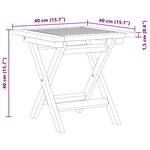 vidaXL Chaise longue avec coussin 2 Pièces Marron Bois de teck massif