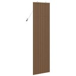 vidaXL Store de Fenêtre avec des rideaux Marron 60 x 220 cm Bambou