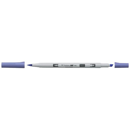 Marqueur Base Alcool Double Pointe ABT PRO 603 pervenche x 6 TOMBOW