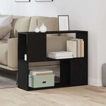 vidaXL Ensemble meuble TV Chêne noir 80 x 24 x 63 cm Bois d'ingénierie