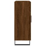 vidaXL Buffet chêne marron 69 5x34x90 cm bois d'ingénierie