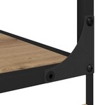 vidaXL Bibliothèque chêne artisanal 81 x 36 x 176 cm Bois d'ingénierie