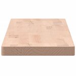 vidaXL Étagère murale 100x20x2 5 cm bois massif de hêtre