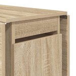 vidaXL Table à dîner 2 Pièces 140 x 80 x 77 cm Bois d'ingénierie