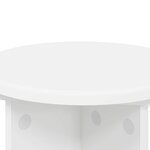 vidaXL Support de Plante 2 pièces Blanc Ø29 5 x 40 cm