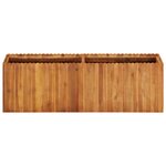 vidaXL Lit surélevé de jardin 150x30x50 cm Bois massif d'acacia