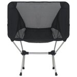 vidaXL Chaises de camping pliables et sac lot de 2 Aluminium